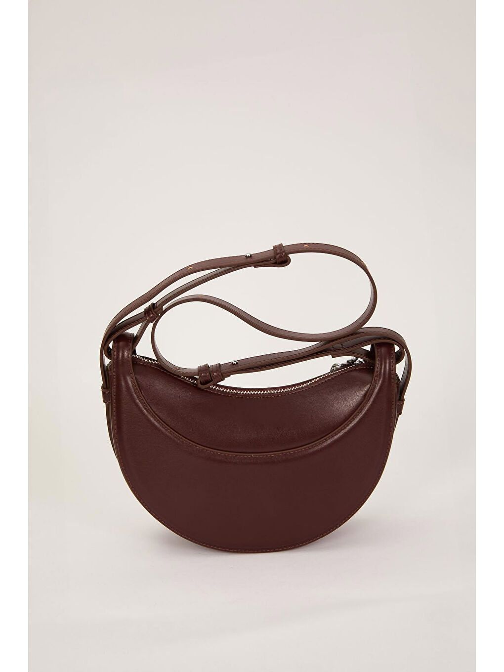 Levidor Premium Birleştirilebilir Askılı Deri Çanta 930624 Bordo-2