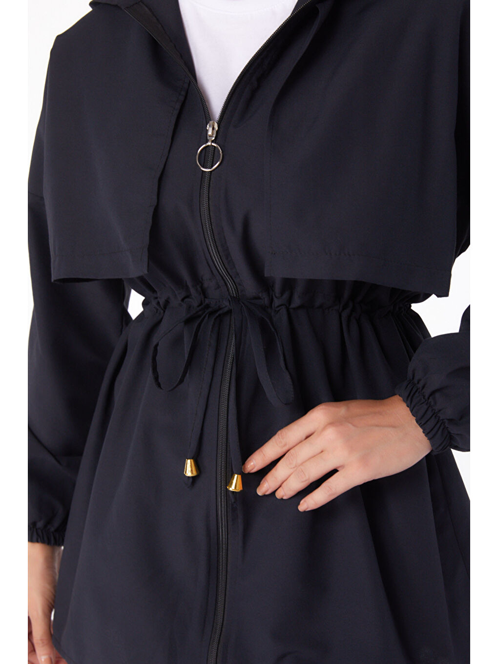 Önden Bağlamalı İkili Takım Siyah - 27073-5