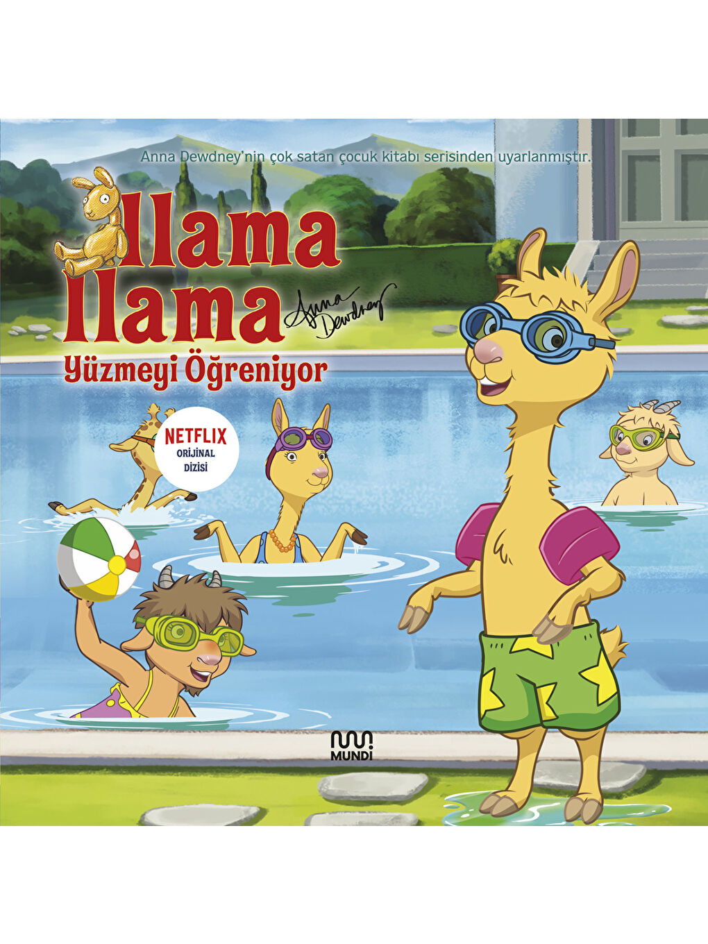 Mundi Llama Llama Yüzmeyi Öğreniyor