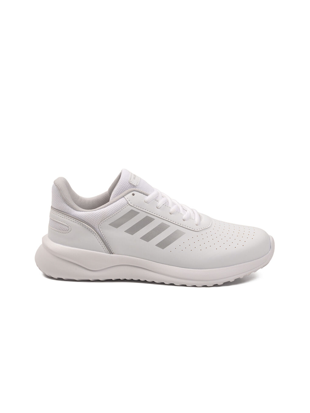 Beyaz Bağcıklı Hafif Esnek Erkek Spor Ayakkabı Nereus M-1