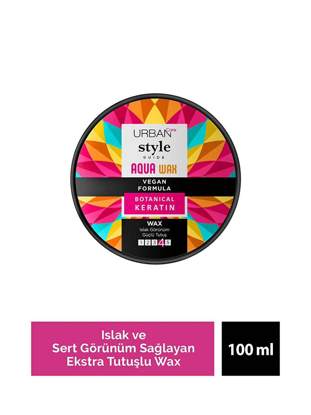 Urban Care Style Guide Islak Görünüm Sağlayan Wax - Güçlü Tutuş - Vegan - 100 ML