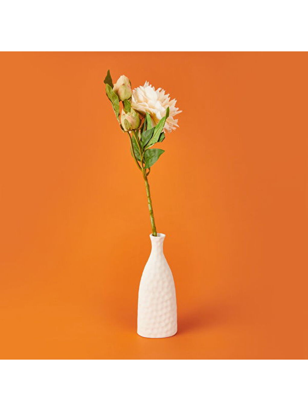 Ekru Şakayık Yapay Çiçek - Krem - 65 cm