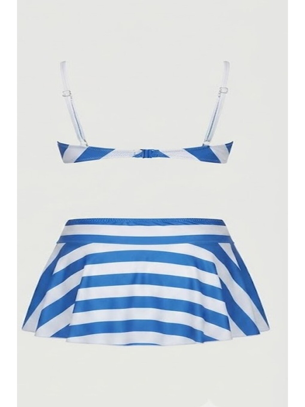 Etekli Bikini Takım 3272 Mavi-1