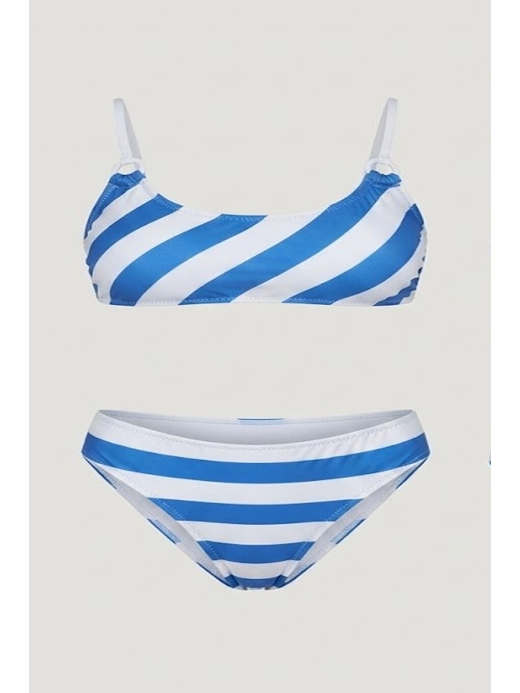Etekli Bikini Takım 3272 Mavi-2