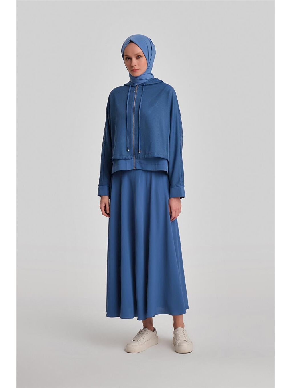 Mavi Fileli Takım Ort6400 İndigo-2