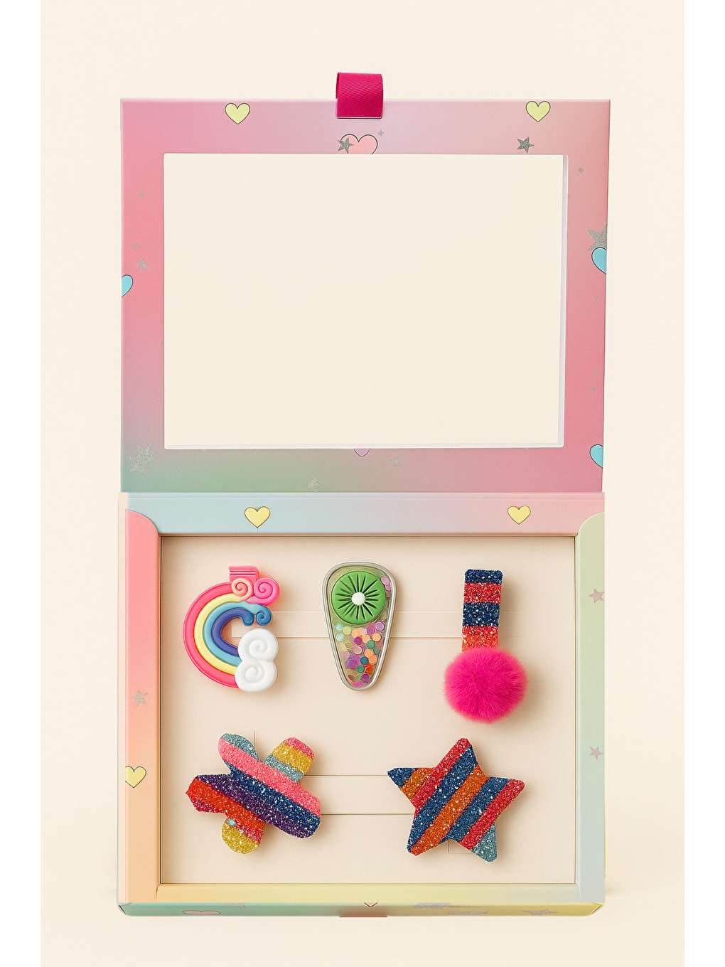 Kız Çocuk Toka Seti Pembe