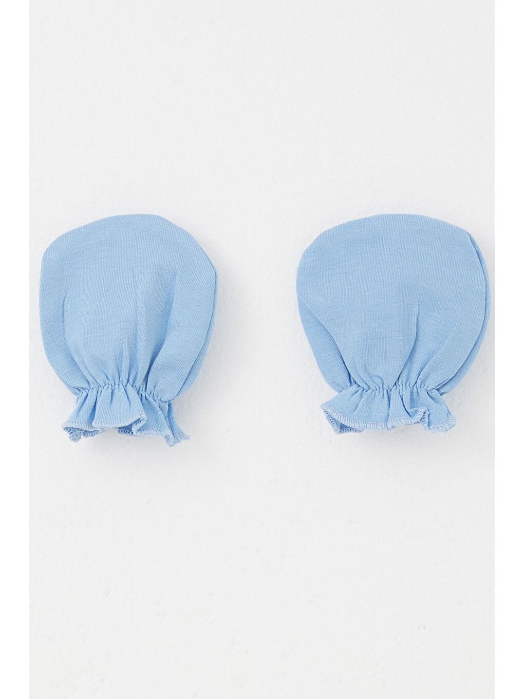 Yenidoğan Bebek Eldiven Basic Mavi (7 X 9 Cm)