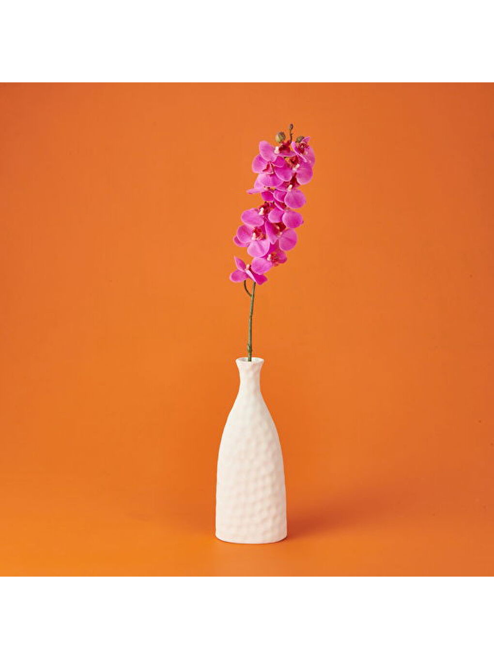 Orkide Yapay Çiçek - Pembe - 58 cm