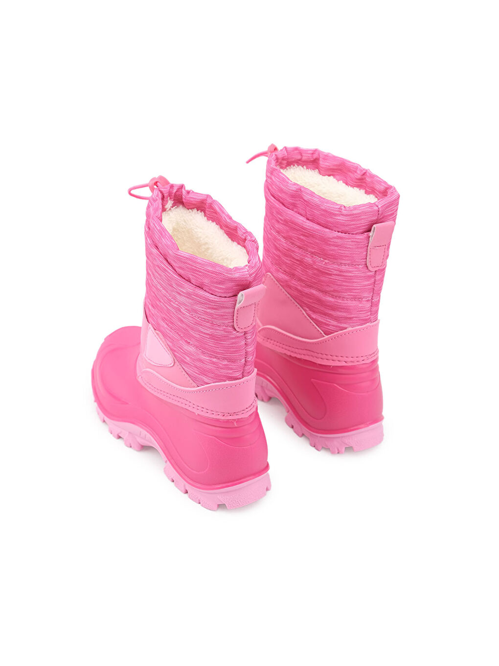 Fuşya Kışlık Kız Çocuk İçi Sıcak Astarlı Kar Bot Çizme-3