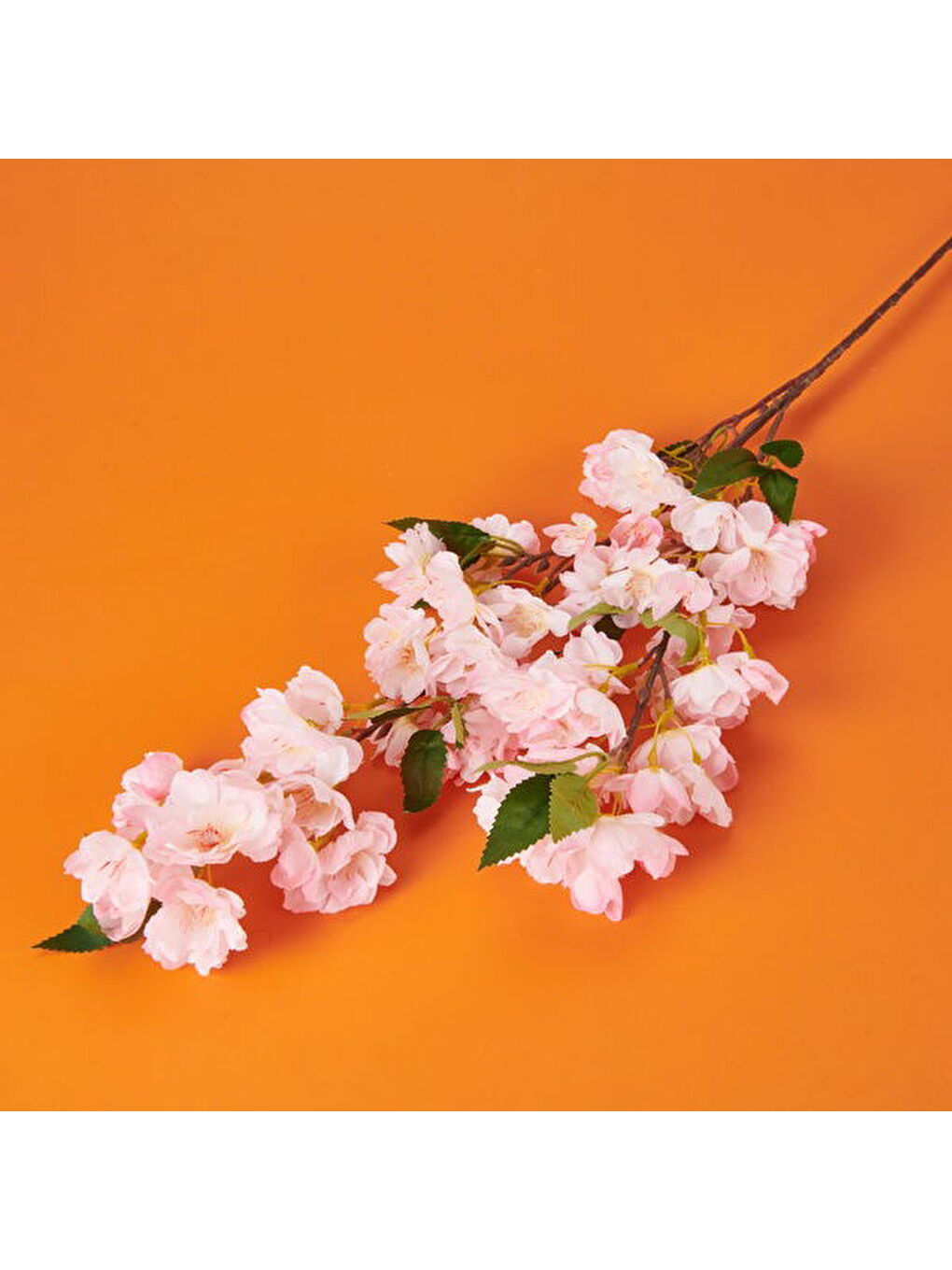 Kiraz Çiçeği Yapay Çiçek - Açık Pembe - 90 cm-1