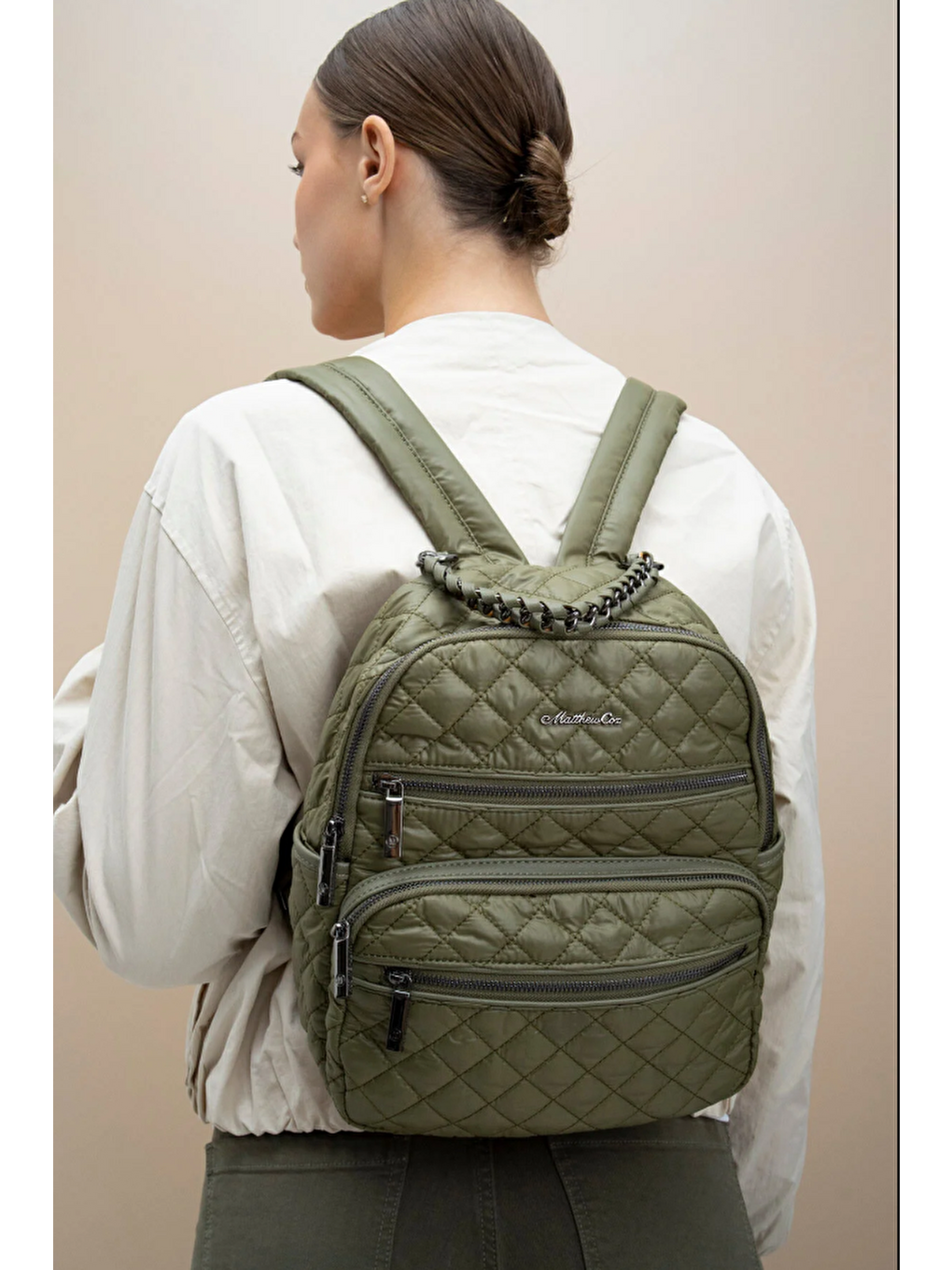 Haki Kadın Sırt Çantası BYN2316-1