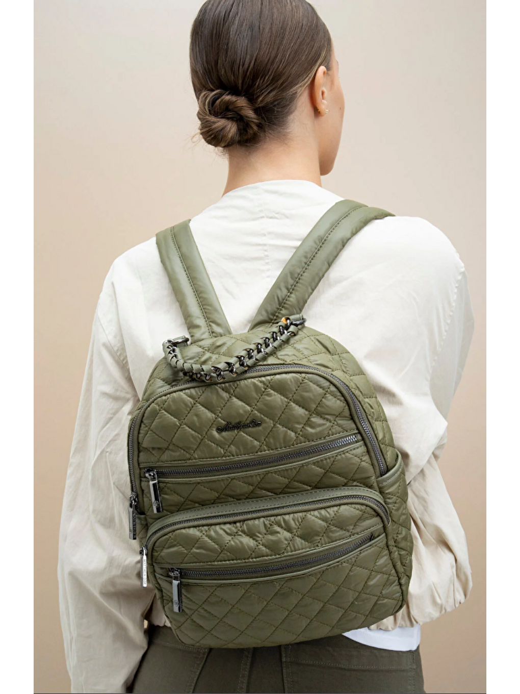 Haki Kadın Sırt Çantası BYN2316-2