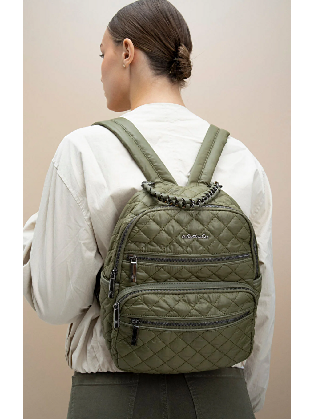 Haki Kadın Sırt Çantası BYN2316-4