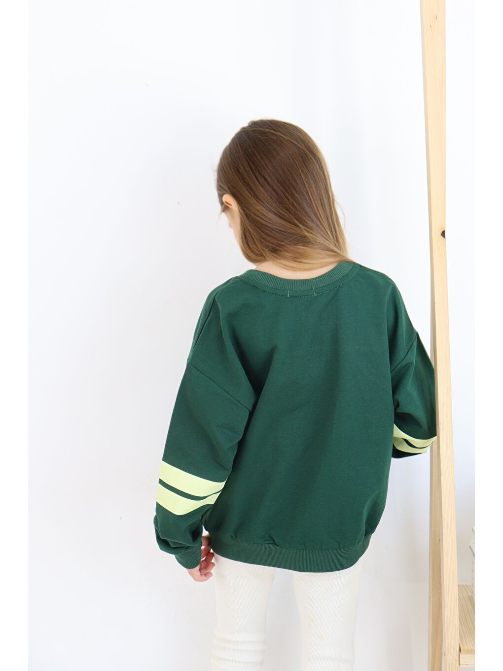 Yeşil Champions Baskılı Sweat-2