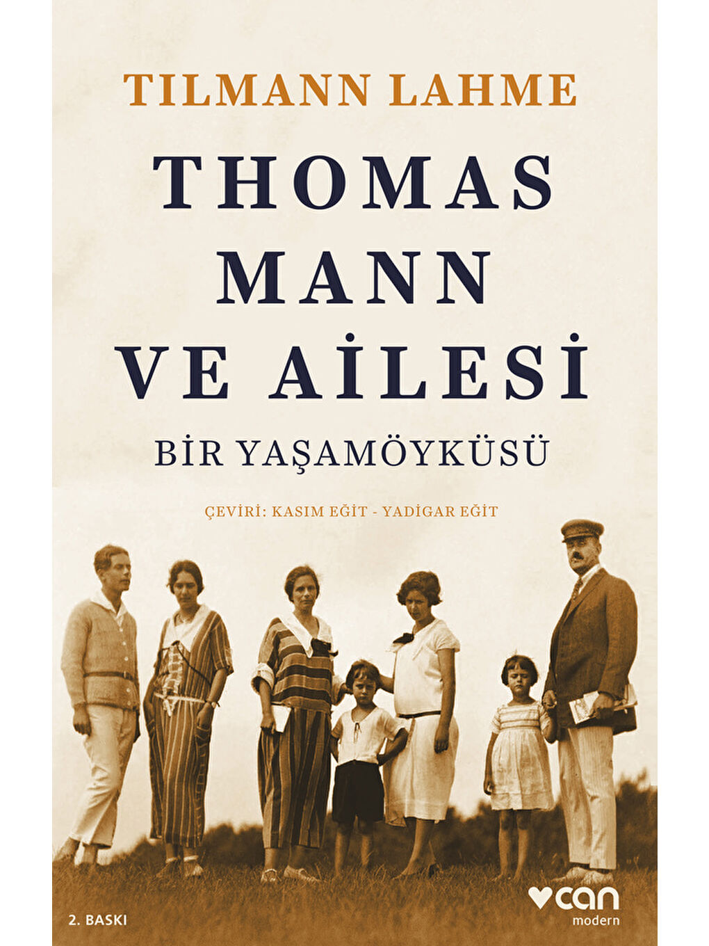 Can Yayınları Thomas Mann ve Ailesi