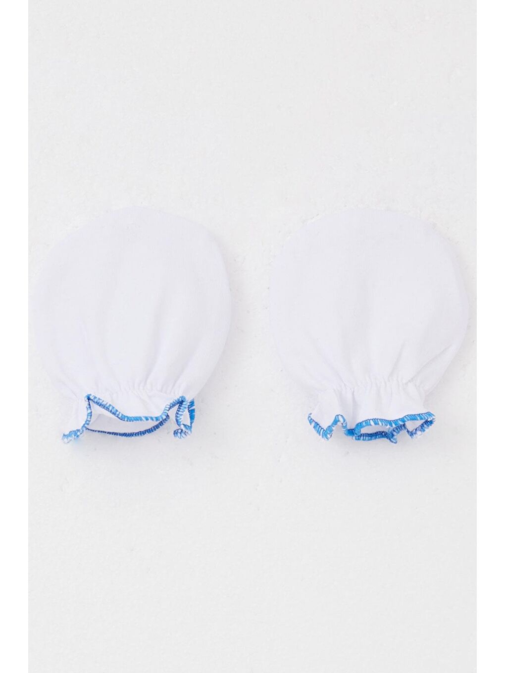Yenidoğan Bebek Eldiven Basic Beyaz (7 X 9 Cm)