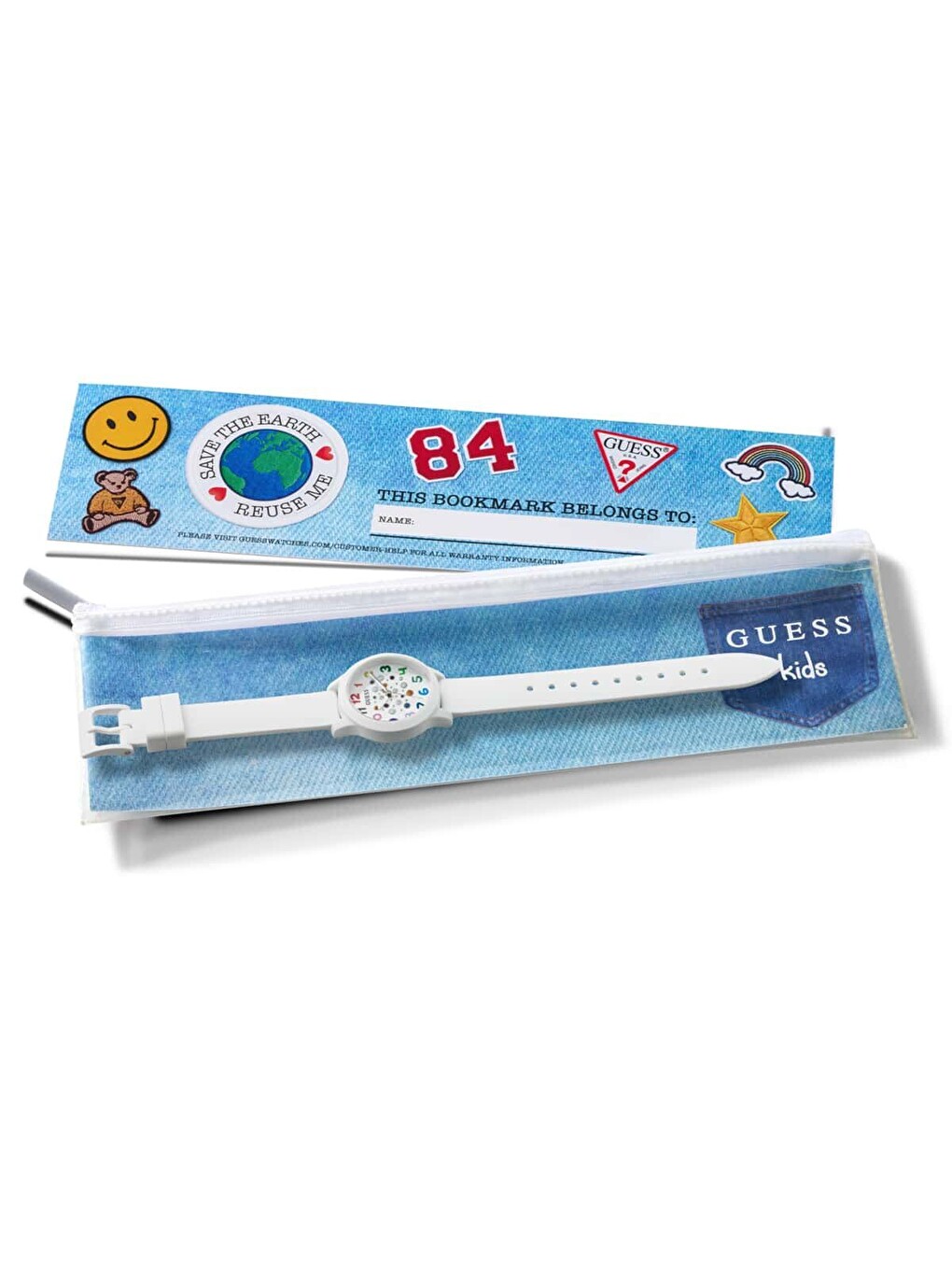 Beyaz GUGK0014L2 Çocuk Kol Saati-5