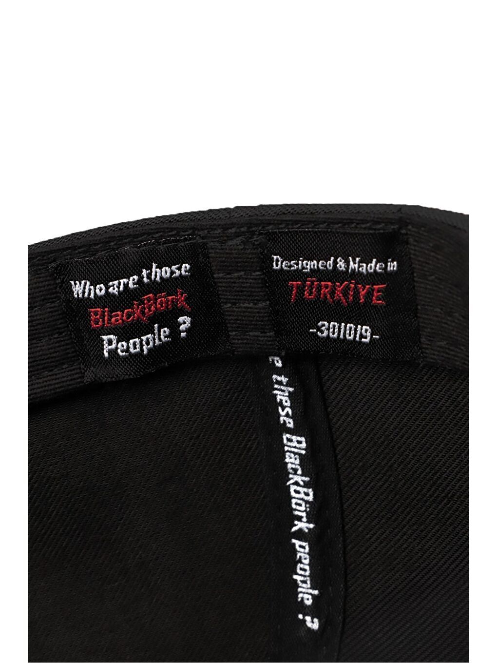 Limited Edition Logolu Cordura Siyah Beyzbol Şapka-2