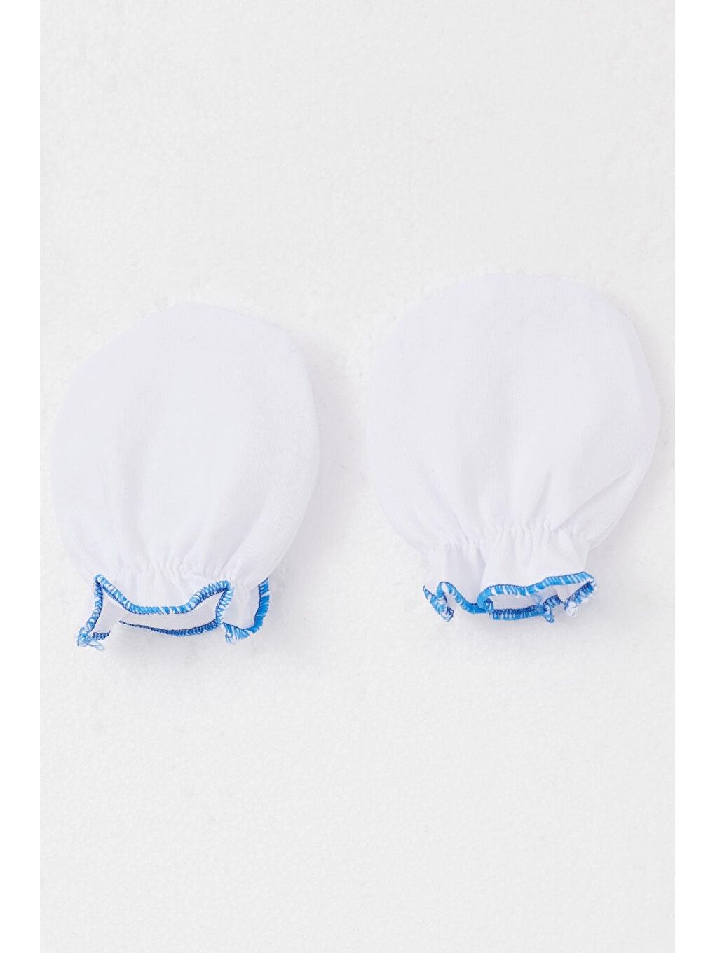 Yenidoğan Bebek Eldiven Basic Beyaz (7 X 9 Cm)-2