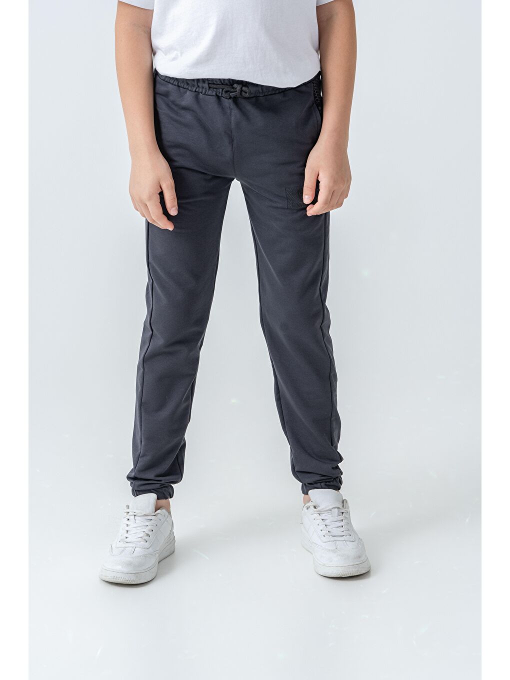 Gri Break The Limits Baskılı Erkek Çocuk Eşofman Altı