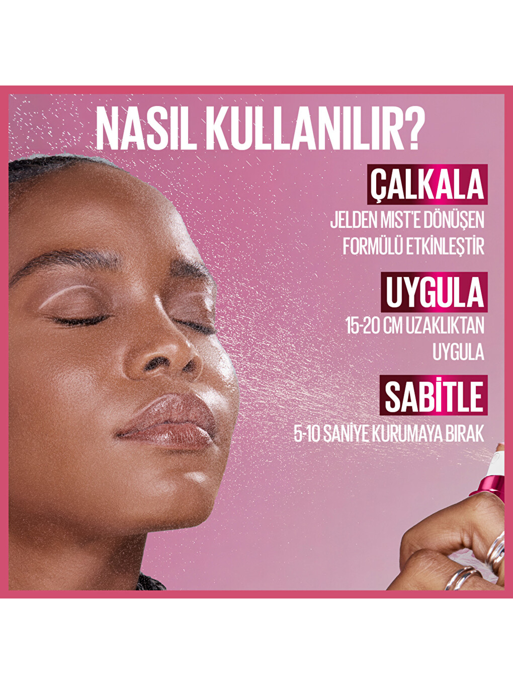 Grippy 24 Saate Kadar Makyaj Sabitleyici Sprey - Mist Form-6