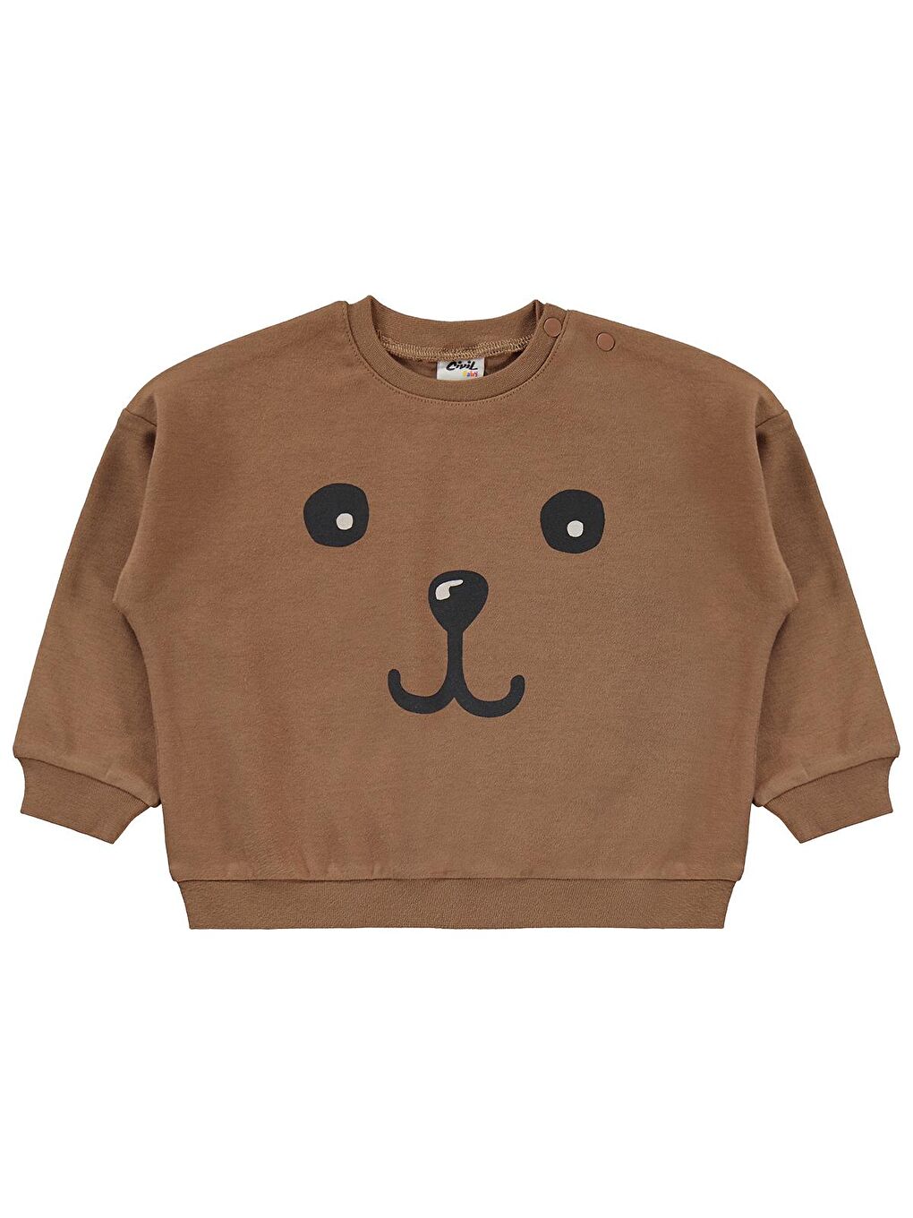 Baby Ayıcık Baskılı 6-18 Ay Takım - Bej 12-18 Ay-2