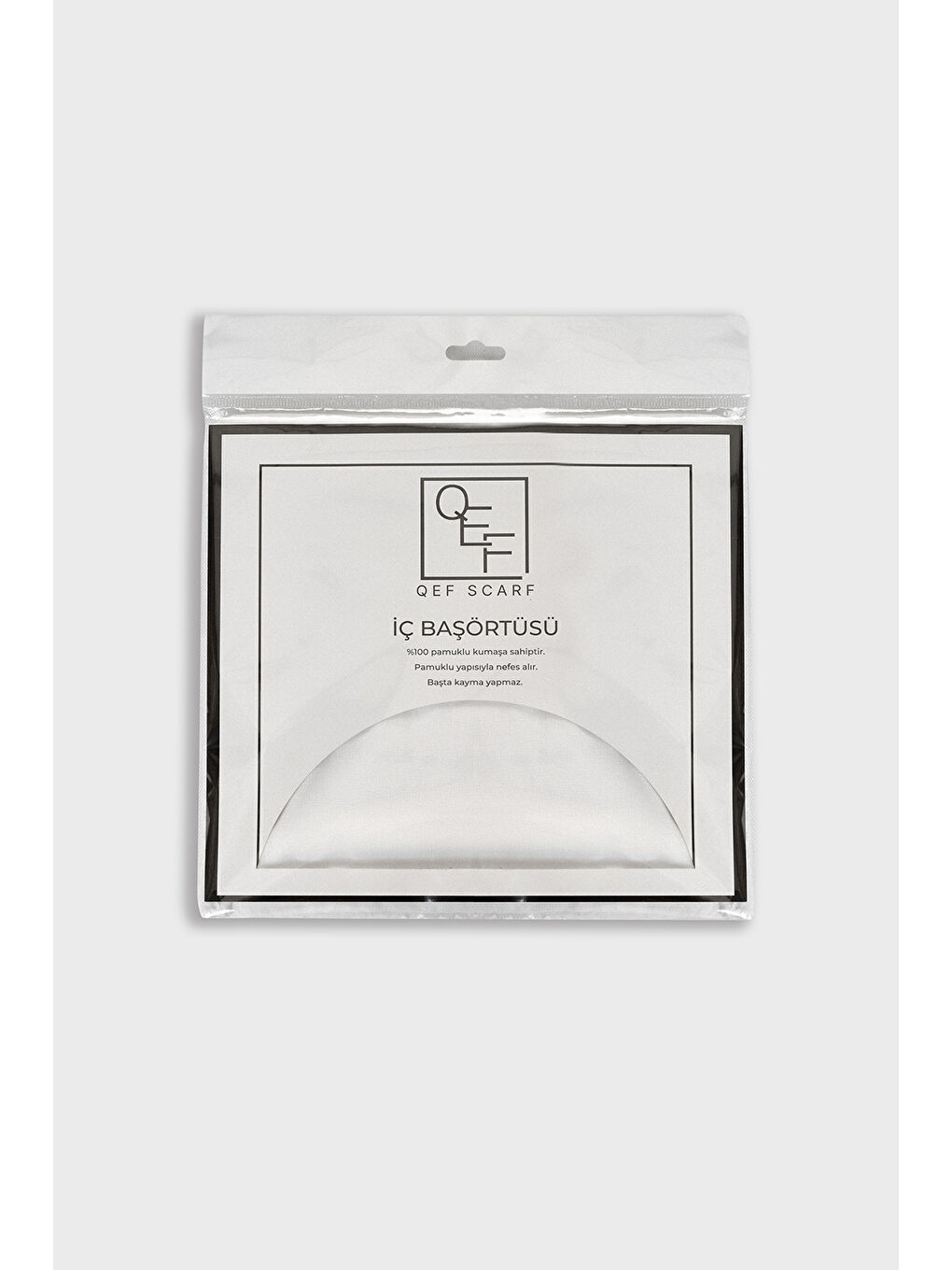 İç Başörtüsü Aksesuar Beyaz