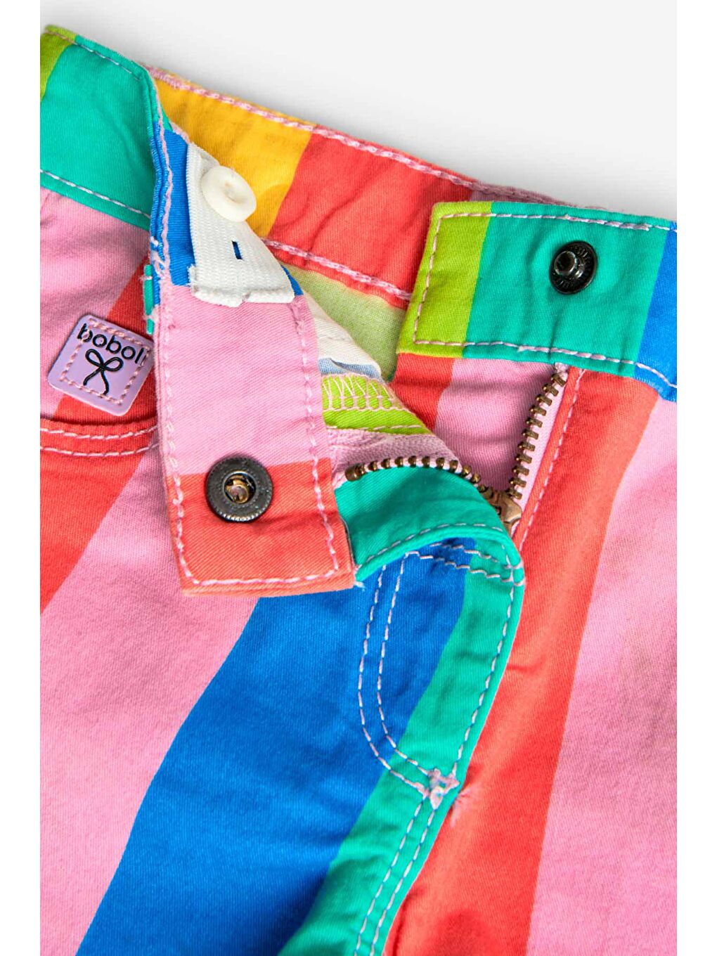 Karışık Renkli Kız Çocuk Şort-2