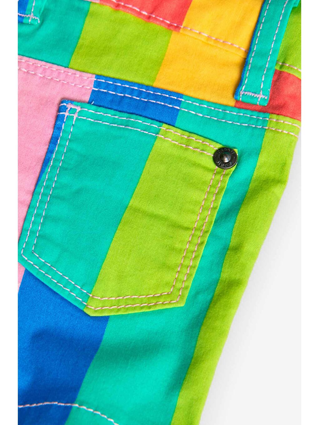 Karışık Renkli Kız Çocuk Şort-3