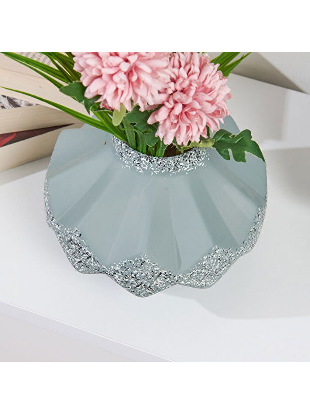 Deco Anitta Vazo - Gri - 15 cm-2