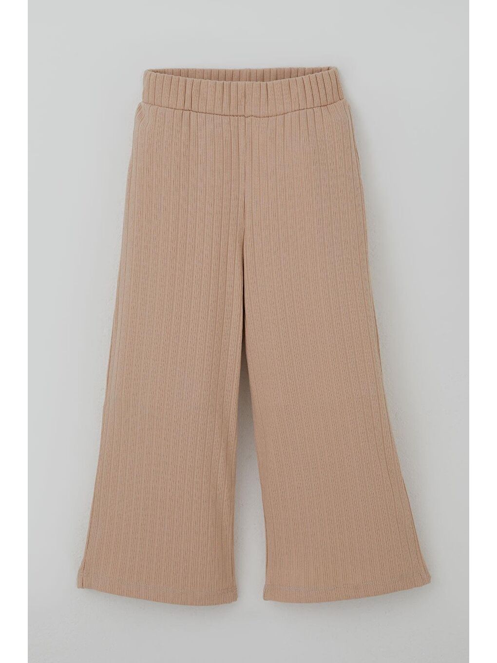 Kız Çocuk Takım Özgüven Temalı Pırıltılı Laleler Baskılı Ekru (1.5-5 Yaş)-2