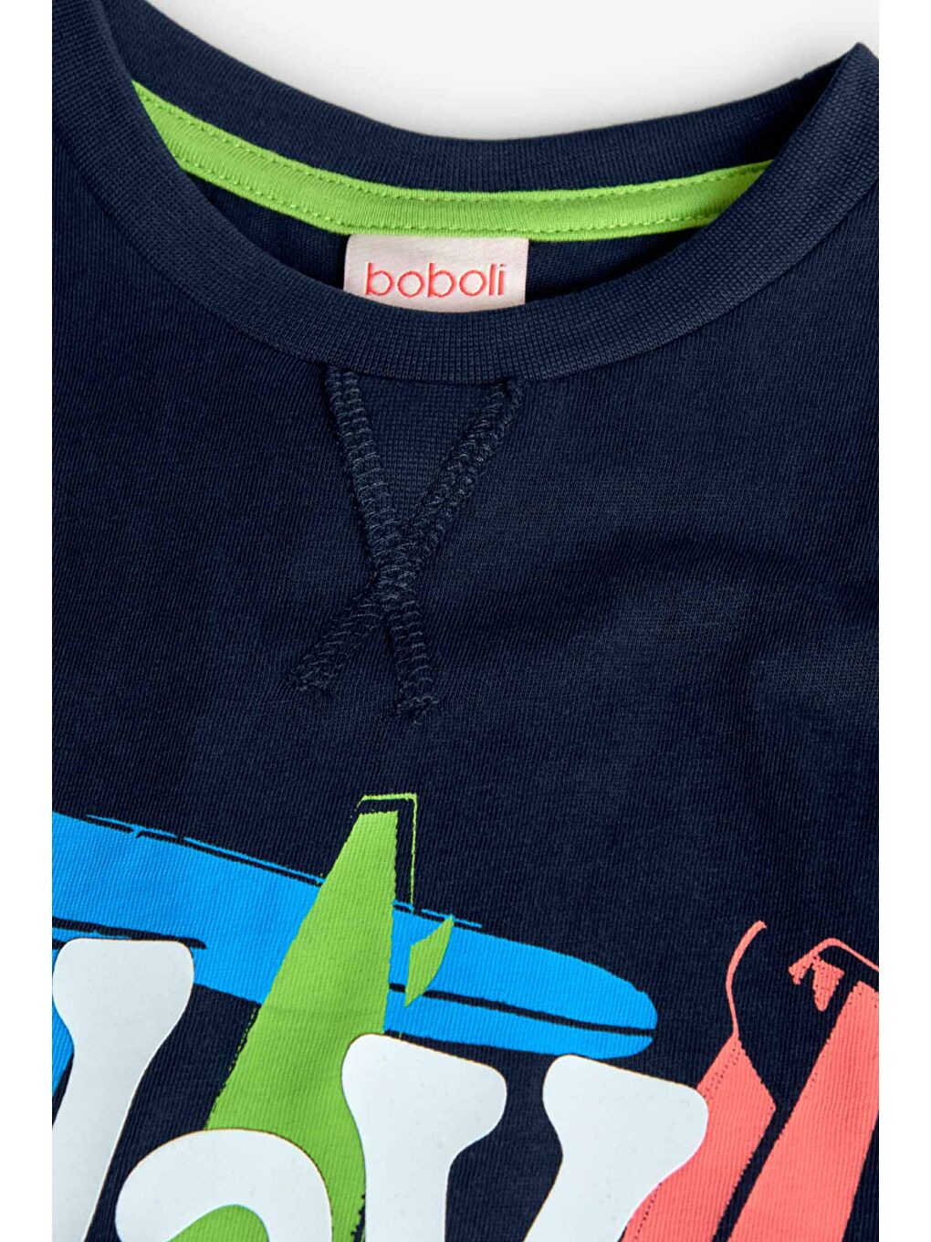 Lacivert Erkek Çocuk Tshirt-2