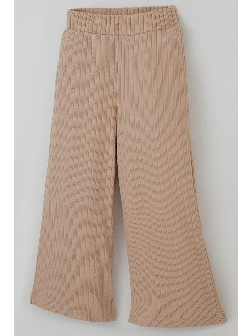 Kız Çocuk Takım Özgüven Temalı Pırıltılı Laleler Baskılı Ekru (1.5-5 Yaş)-6