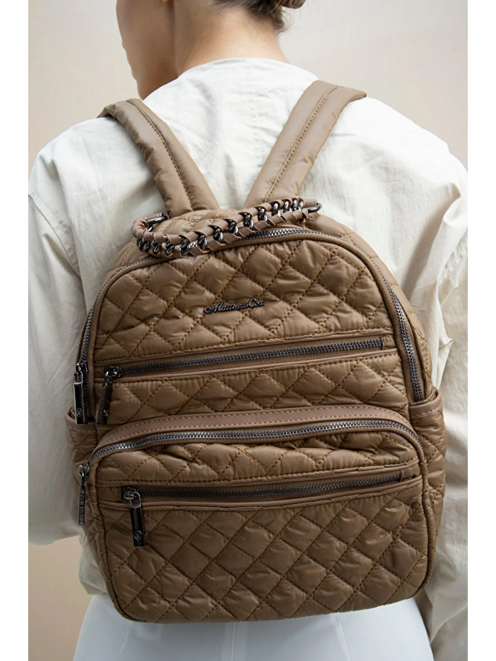 Bej Kadın Sırt Çantası BYN2316-2