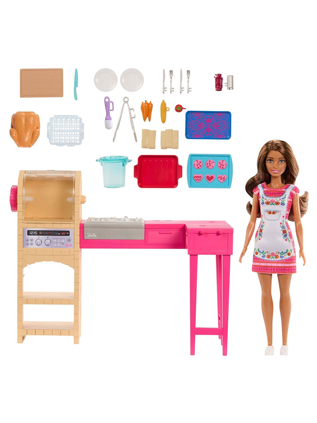 Barbie And Teresa Recipe For Friendship Teresa Ve Mutfağı Oyun Seti JCT06