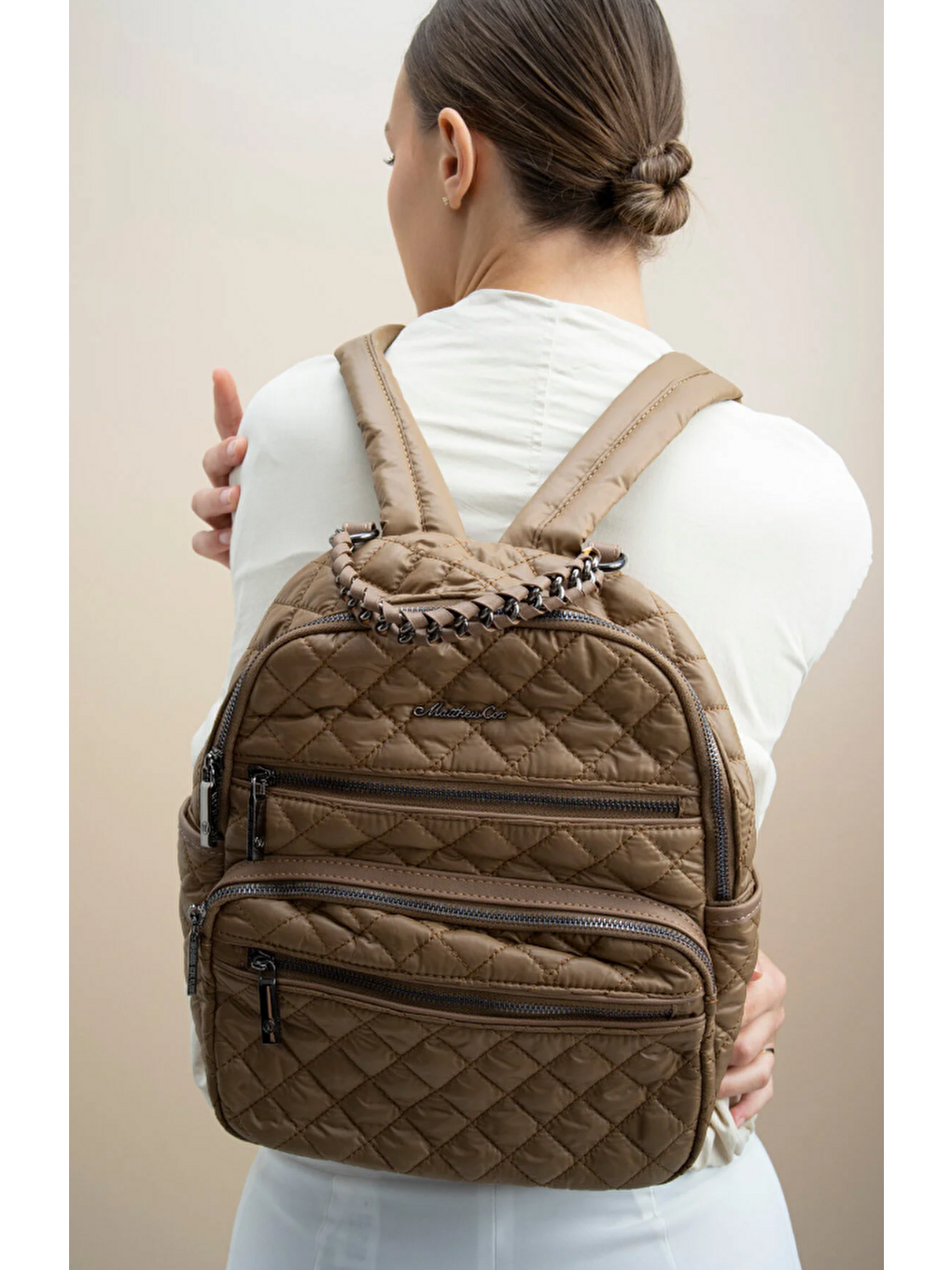 Bej Kadın Sırt Çantası BYN2316-3