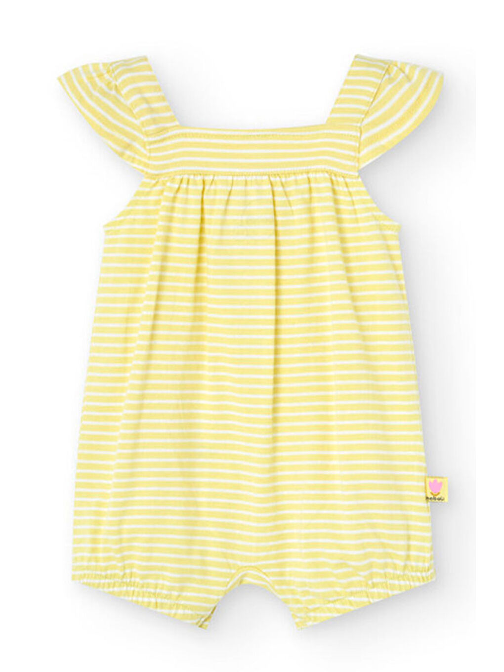 Karışık Kız Bebek Kısa Tulum-1