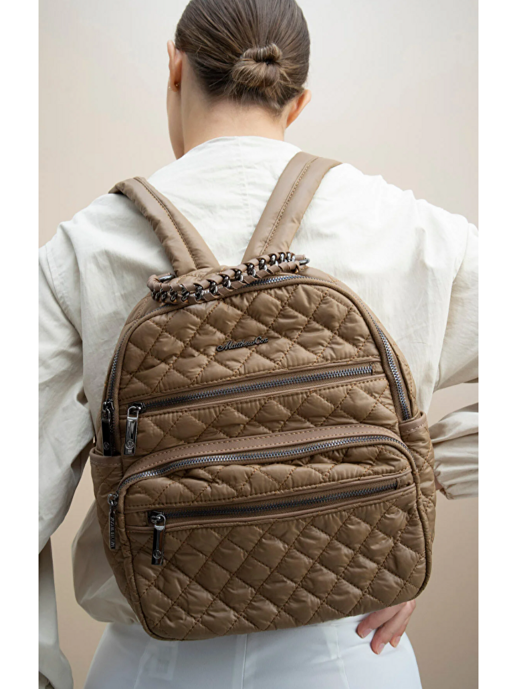 Bej Kadın Sırt Çantası BYN2316-4