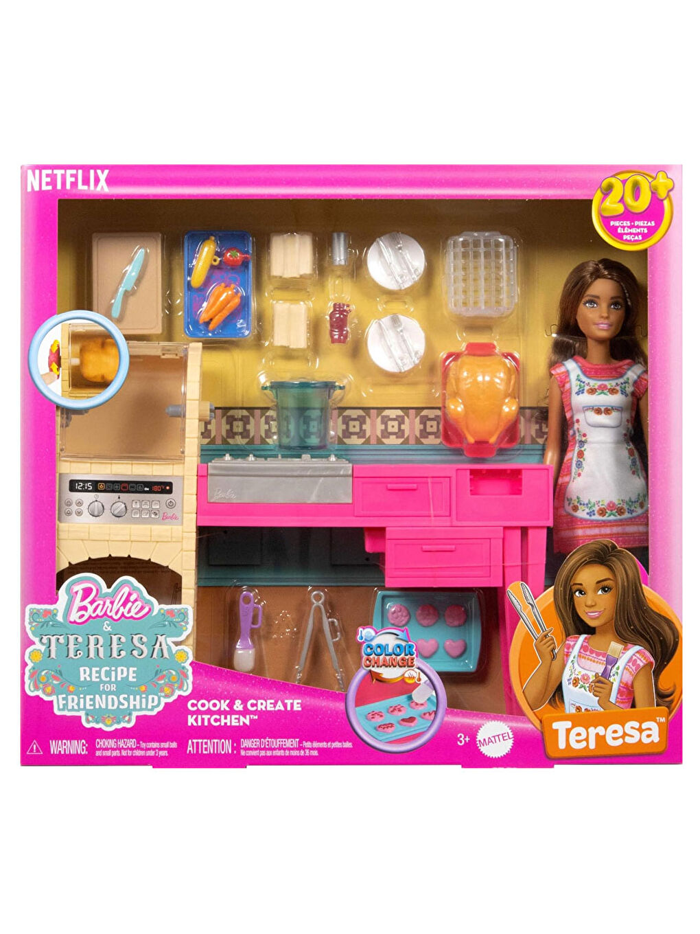Barbie And Teresa Recipe For Friendship Teresa Ve Mutfağı Oyun Seti JCT06-1