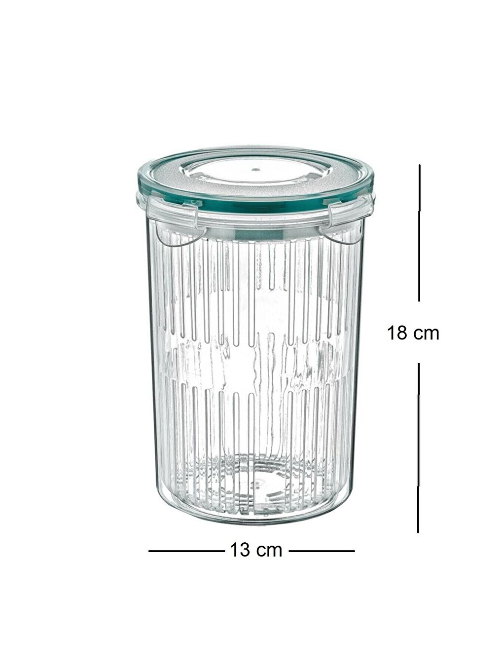 Renksiz Süzgeçli Saklama Kabı Zeytinlik Turşuluk-2