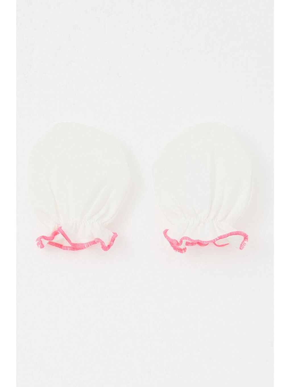 Yenidoğan Bebek Eldiven Basic Ekru (7 X 9 Cm)-1