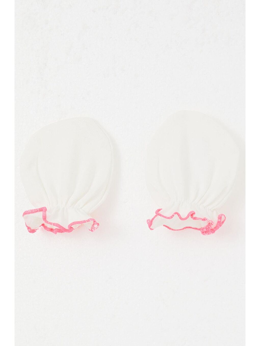 Yenidoğan Bebek Eldiven Basic Ekru (7 X 9 Cm)-2