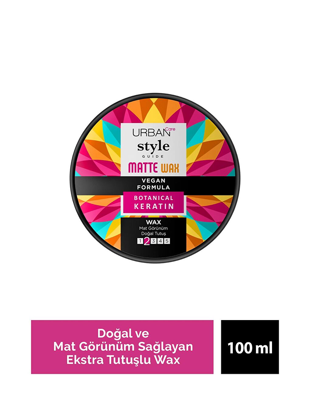 Urban Care Style Guide Doğal ve Mat Görünüm Sağlayan Wax - Esnek Tutuş - Vegan - 100 ML