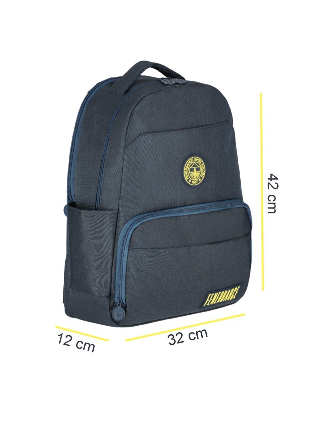 Laptop Bölmeli 5 Bölmeli Voyager Okul Sırt Çantası Lacivert (25730)-1