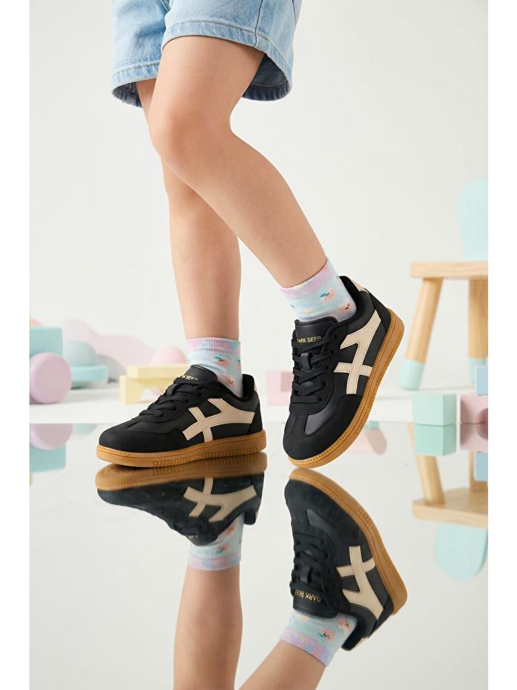 Siyah KİDS DS K RUBY Sneaker Günlük Spor Ayakkabı-1