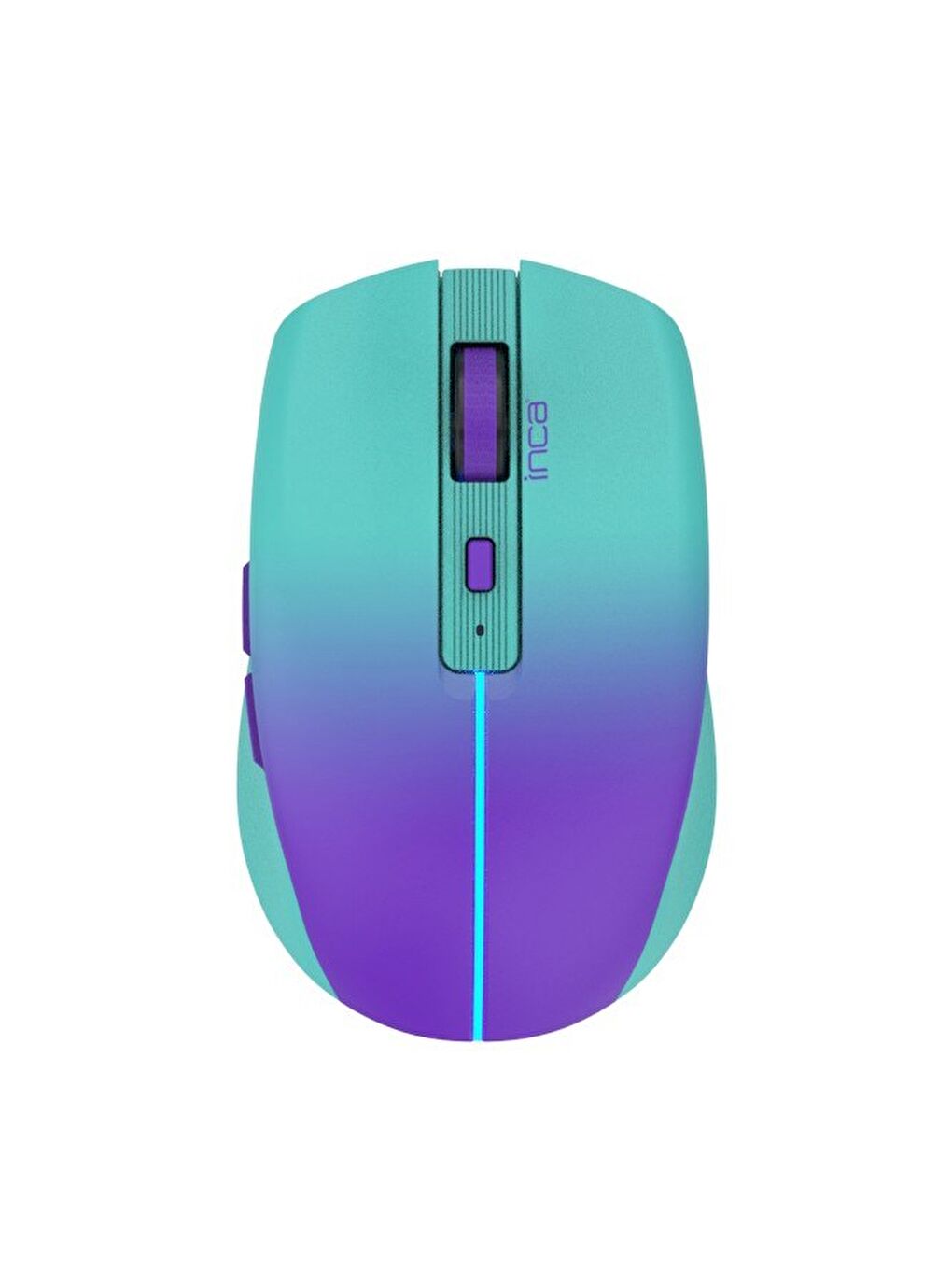 Inca IWM-511RM Dual Mod Bluetooth+Wireless Rechargeable Gradient Color Silent Mouse - 1