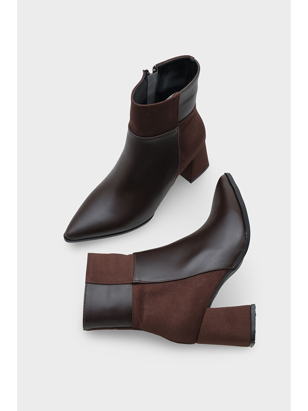 Tricia Kadın Koyu Kahverengi Bot-5