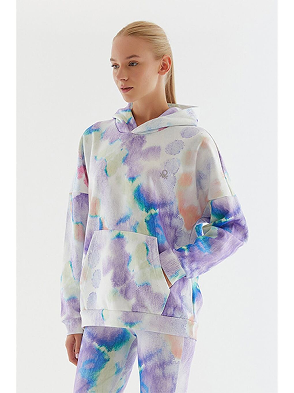 Mor Kadın Sweatshirt