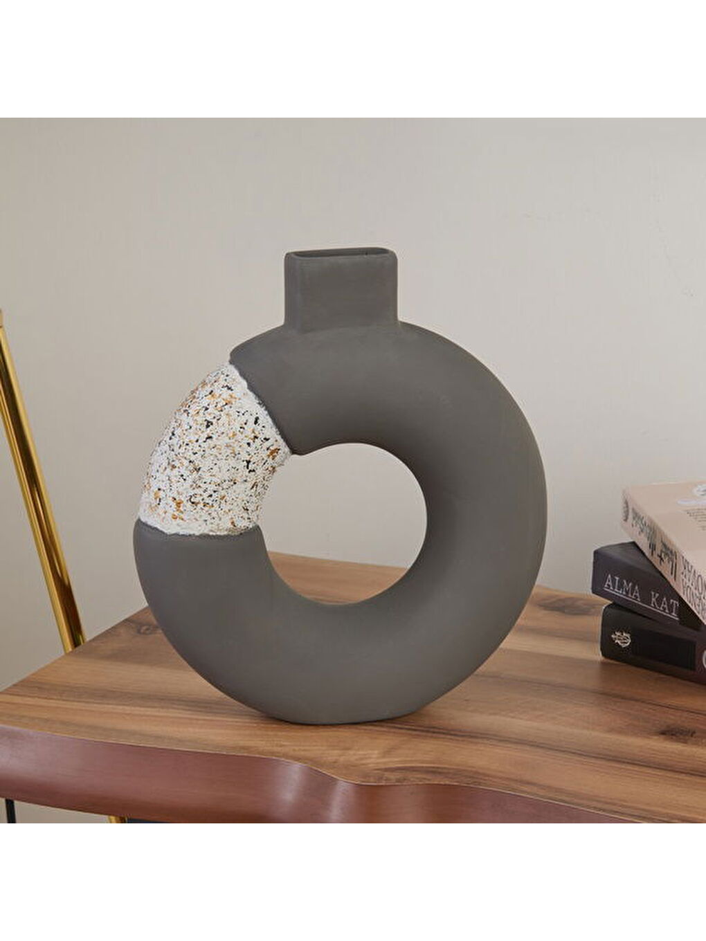 Deco Velmora Dekor - Antrasit - 26 cm-1