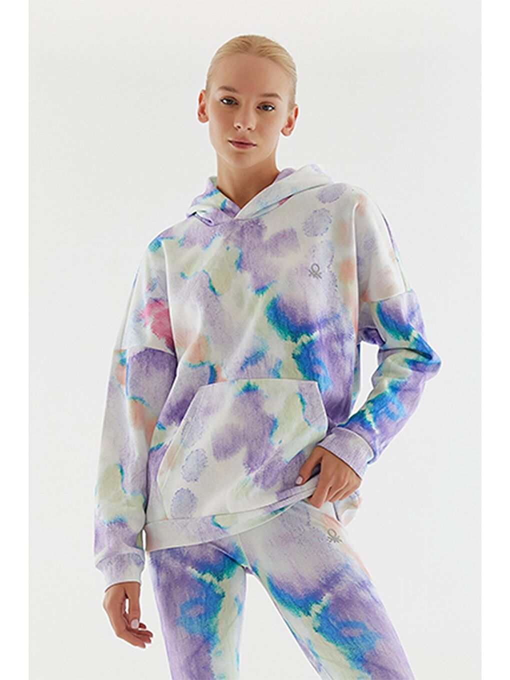 Mor Kadın Sweatshirt-1